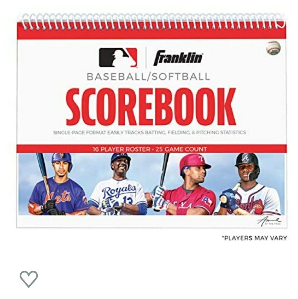Baseball/softball scorebook